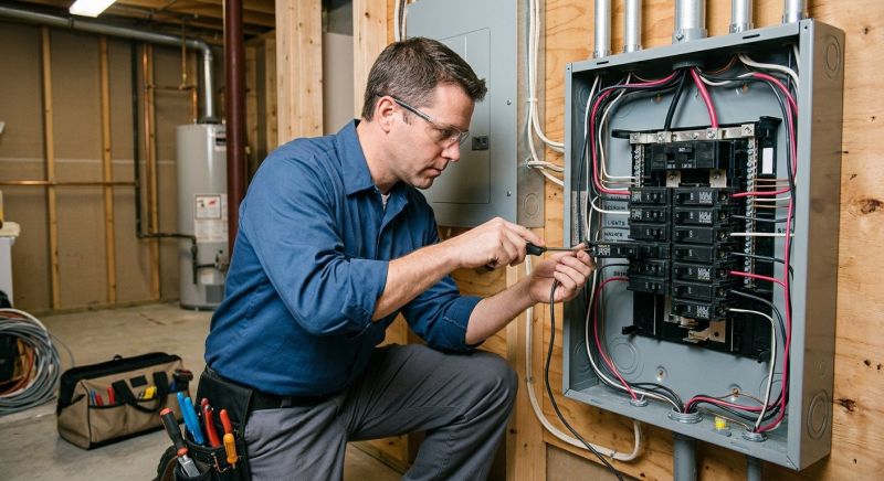 Breaker Panel Wiring in Orem, UT