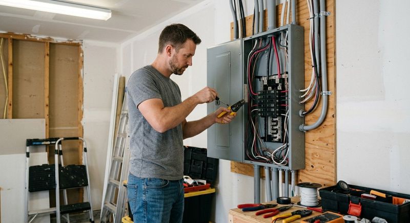 Breaker Panel Wiring in Prescott Valley, AZ