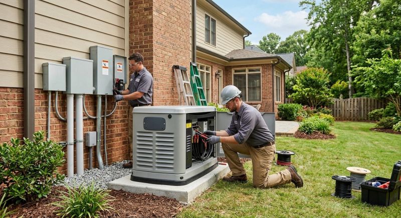 Generator Hookup Service in Conroe, TX